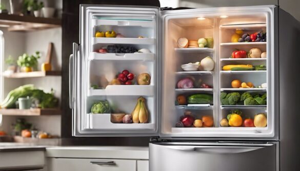 eliminating moisture in fridge