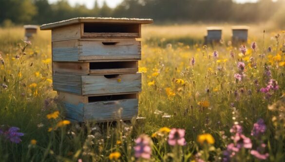 eliminating moisture in hives