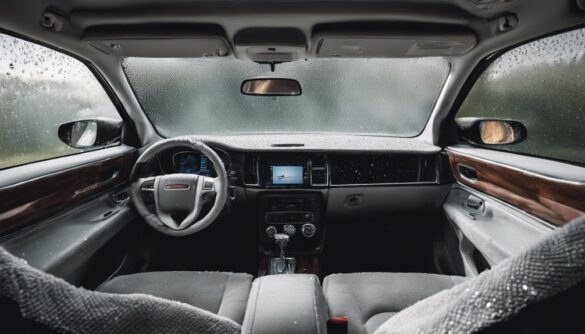 eliminating moisture in vehicles