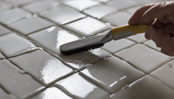 usuwanie silikonu z p ytek